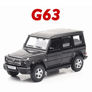 1/36 G63 AMG Modelo de Carro Liga Fundido & Brinquedo Veículos Off-road Para os Meninos de Simulação de Coleta de Puxar para Trás Modelos SUV Crianças Presentes