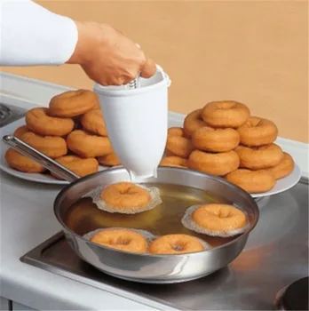 1PC Donut Donut Waffle Maker Moldes Casa Padaria utensílios de Cozinha Bakeware Máquina de Assar Bolo, o Molde de Acessórios para Gadgets OK 0986