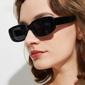 2022 de Novo No Pequeno Quadro Óculos de sol para Mulheres, para Homens Simples de Moda Praça Óculos de sol Feminino Estrela de Disparo de Moda Óculos