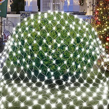 3M*2M 2M*2 M 1.5 M*1,5 M de DIODO emissor de luz Líquida Exterior, a rede de Malha Leve de Fadas Decoração de Festa de Casamento de Natal da Cortina de Icicle Luz da corda
