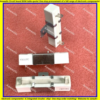 (5pcs/lote) 40W 160 ohms +/- 5% Horizontal de Cimento Resistor 40W160RJ Cimento Resistência 40W160ΩJ Cerâmica Resistor Plug-In RX27-4H