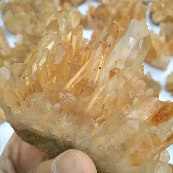 680g Natural do Cristal de Cristal de Quartzo Cluster Amostra de Reiki de Cura