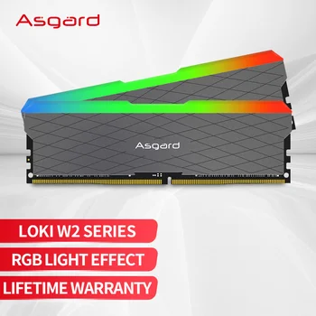Asgard RGB DDR4 8GBx2 16GBx2 3200MHz 3600MHz Memoria Ram DDR4 RGB 1.35 V Dual-channel de Overclocking da área de Trabalho da Memória para o PC