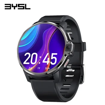 BYSL DM30 Smart Watch Homens 4G Chamada de GPS da Tela de Toque do Esporte Relógio de HD, Câmera de 5MP Bluetooth wi-Fi 1050mAh Bateria o Cartão SIM do Smartwatch