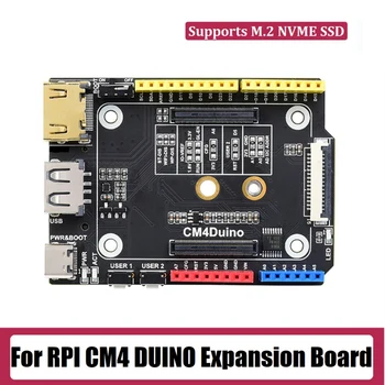 CM4-Duino Para o Arduino Compatível Placa de Base Para o Raspberry Pi CM4 HD USB M. 2 Slot Suporta Arduino Ecologia Sistema