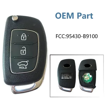 CN020076 Original 4 Botão Flip Remoto Tecla Para Hyundai I10 I20 I30 Com 433Mhz CE0682 FCCID 95430-B9100 OKA-865T(IA-TP)
