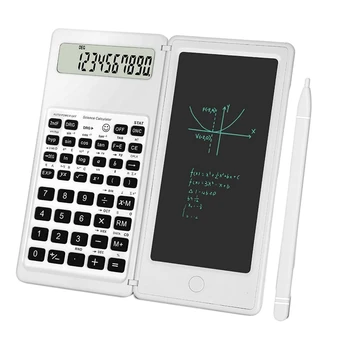 Calculadora científica De 10 Dígitos Display LCD de Engenharia da Calculadora Com a Escrita Tablet Para ensino médio E superior