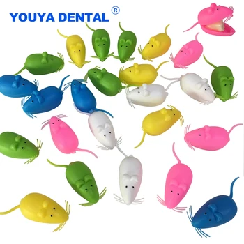 Cute Mini Mouse Forma 50pcs Organizador Caixa de Crianças de Souvenirs de Salvar Dentes do Bebê de Armazenamento de Plástico Dentes Titular Linda Crianças Dentes