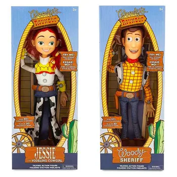 Disney Toy Story 4 Talking Woody, Buzz, Jessie, Rex Figuras De Ação Do Anime Decoração Coleção Estatueta Modelo De Brincar Para Crianças De Presente