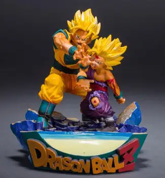 Dragon Ball Z Goku & Gohan PVC Figura de Ação de Coleta de Modelo de Brinquedos 18cm
