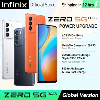 *Estreia mundial* infinix zero 5G 2023 smartphone 6.78