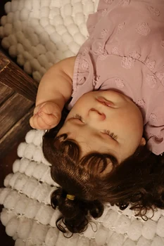 FBBD 60cm Reborn Baby Doll José Já Concluído Pelo Artista de Arte de Alta Qualidade Boneca Com Mão de raízes do Cabelo Brinquedos Para Crianças