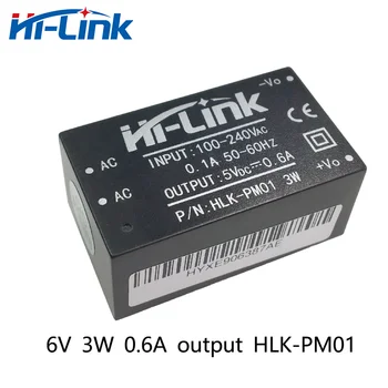 Frete grátis 20pcs/Monte Hi-Link Untra Pequenas 90-245Vac 5V 3W Fonte de Alimentação do Módulo HLK-PM01