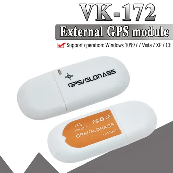 Frete grátis VK172 GPS VK-172 GMOUSE USB, Módulo GPS GLONASS GPS USB Interface de Navegação Para vk 172 Carro com o Número de Rastreamento