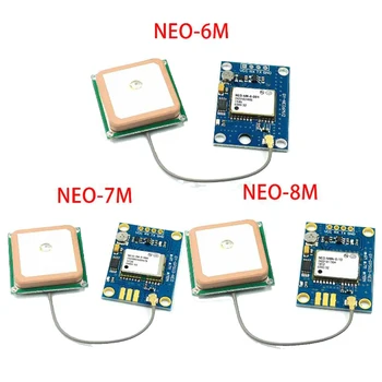 GY-NEO6MV2 NEO-6M GPS Controlador de Vôo do Módulo de 3V-5V WithSuper Forte Cerâmica Antena para o Arduino EEPROM APM 2.5 Smart Home Parte