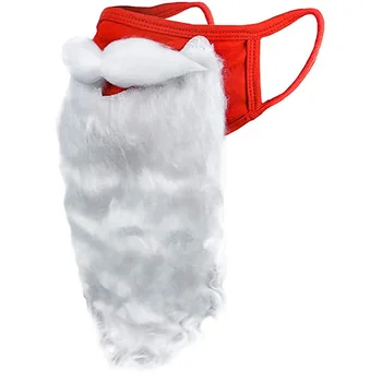 JOYLIVE 2021 Novo Papai Noel Engraçado Barba Máscara de Férias de Natal Vestido de Festa Até Acessórios Dom Dropshipping