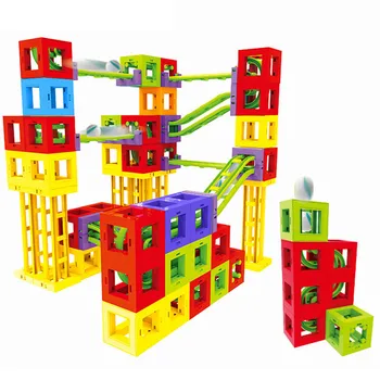 Magnético De Mármore Corrida Executar Pista Labirinto Apresentação De Esferas Rolamento De Esferas Magnéticas Construção De Blocos De Construção De Brinquedos Brinquedo Educativo Para Criança