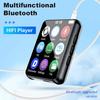 Mini Portátil do Leitor de Música MP3 Bluetooth Estéreo alto-Falante do Esporte MP4 Reprodução de Vídeo Com Rádio FM E E-Book de Gravação Para o Novo Walkman