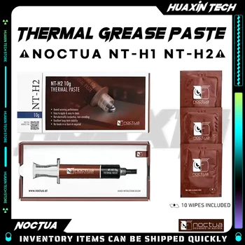 Noctua NT-H1\NT-H2 massa Térmica colar Composto de Silicone Para CPU cooler Dissipador de calor PC Processador GPU de Resfriamento de 3,5 g\10g instalado