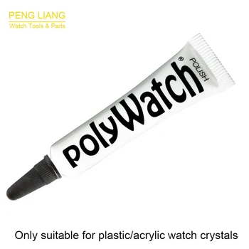 Original alemão Polywatch Zero Removedor de Cola 5g Remoção de Leve Arranhar de Cristal do Relógio, tal como para a Swatch