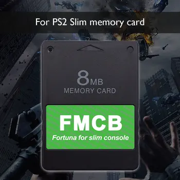 Para PS 2 Slim FMCB Cartão de Memória de 64 mb 32 MB 16 MB 8 MB para PS2 Slim SPCH-7xxxx 9xxxx para PS 2 Slim Consoles