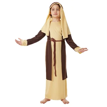 São José Bíblica Religiosa Filho De Arabian Traje De Halloween Meninos Cosplay Trajes De Carnaval Páscoa Purim Vestido De Fantasia