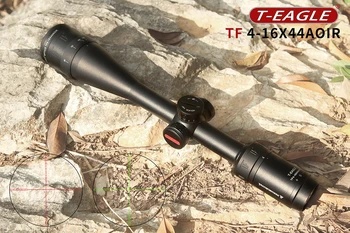 T-Águia Óptica TF4-16x44AOIR HK Riflescope pistola de ar Tático Rifle Âmbito de Caça Manchas Colimador Óptico PCP Mira SFP