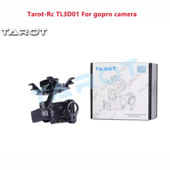 Tarot-Rc TL3D01 Gopro T4-3D 3-Eixo sem Escova Cardan Gopro Série de Câmera, Ação sem Escova Cardan Para Asa Fixa / Multi-Aviões