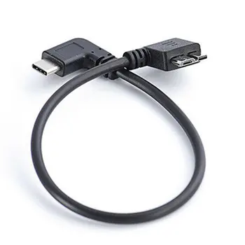 USB 3.1-Tipo C para USB 3.0 Micro-B Conector do Cabo Para HDD Unidade de disco Rígido Externa Smartphone MacBook PC Data de Cabo de Transferência