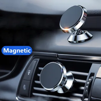 Universal Magnético de Carro de Telefone do Suporte Stand Para iPhone Samsung Ímã de Montagem do Suporte do Carro Para o Telefone no Carro Célula de Apoio do Telefone Móvel