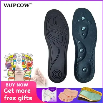 VAIPCOW de Alta qualidade Terapia Magnética do Ímã Massagem Palmilhas Homens/ Mulheres Sapato Conforto Almofadas de Alívio da Dor Palmilhas