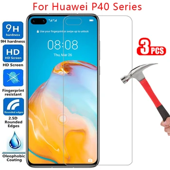 proteção de vidro temperado para huawei p40 lite e 5g protetor de tela em p 40 40p luz p40lite película de segurança huawey huwei hawei 9h